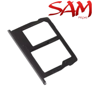 GAVETA DE CHIP MOTO G5S PLUS PRETO