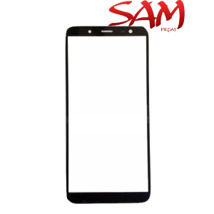 VIDRO SAMSUNG J6 PLUS/J4 PLUS PRETO