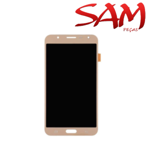 FRONTAL SAMSUNG J7 INCELL DOURADO