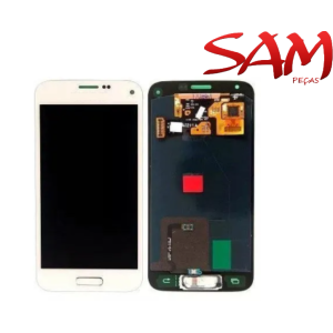 FRONTAL SAMSUNG S5 MINI ORIGINAL BRANCO