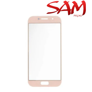 VIDRO SAMSUNG A520 ROSA