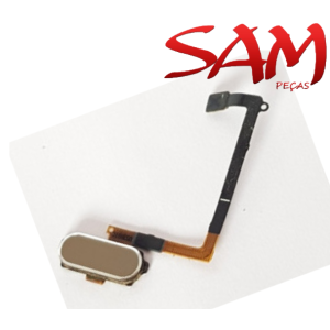 BOTAO HOME EXTERNO S6 EDGE MARROM