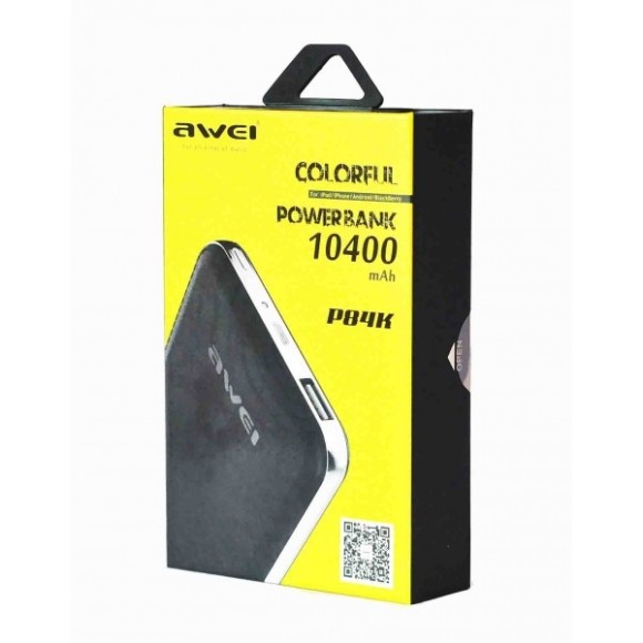 POWER BANK COLOR 10400MAH P84K AWEI